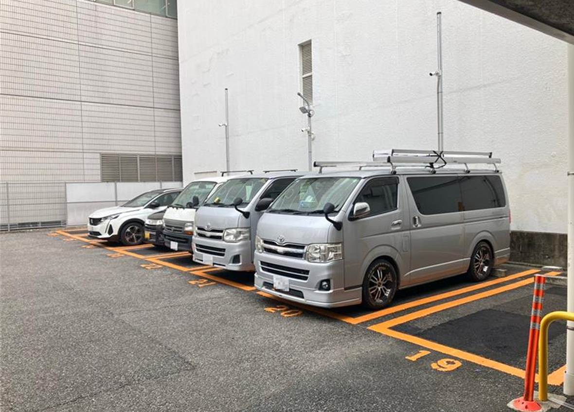 NNカメラシステム駐車場写真
